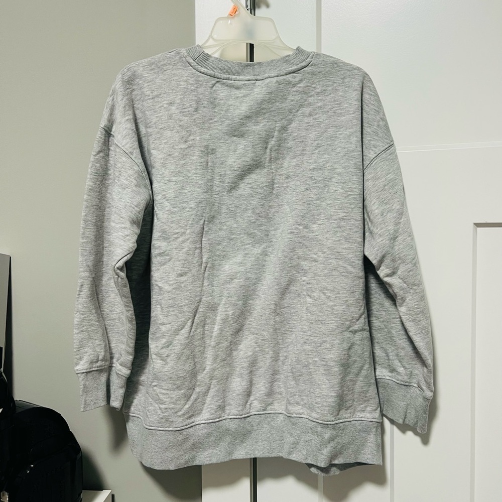 H&M Gray Oxford University Crewneck Sweater - Picture 3 of 3